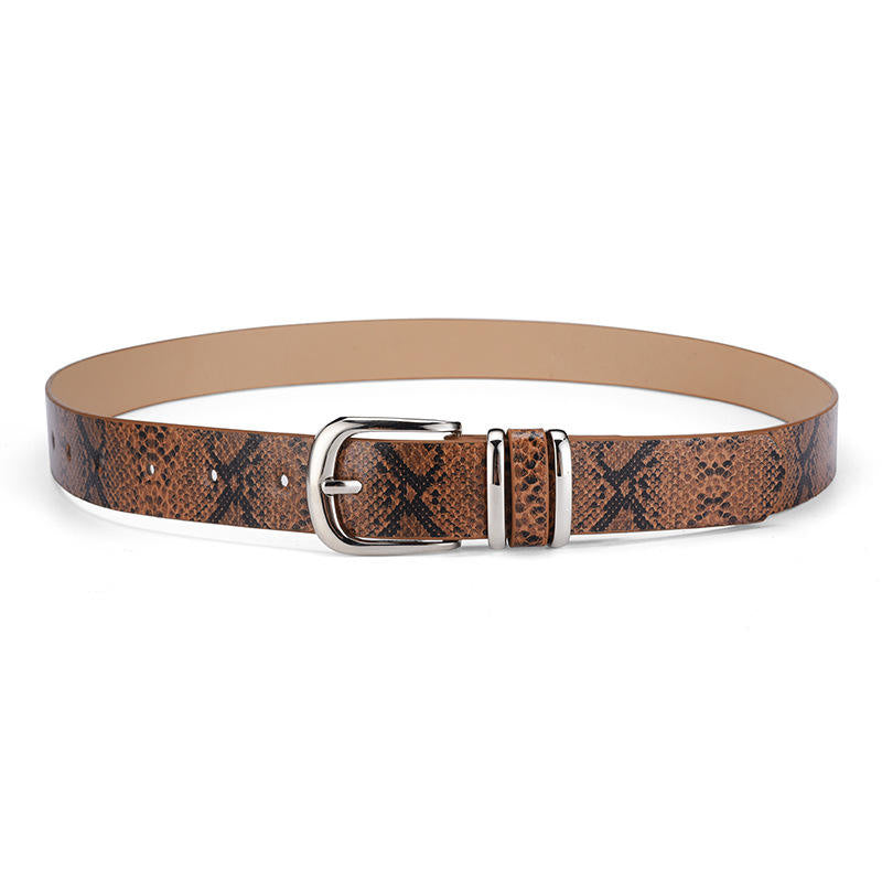 KODA PYTHON LEATHER BELT